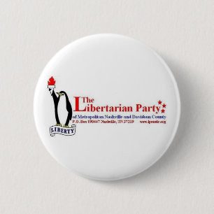 Badge Rond 5 Cm La partie libertaire