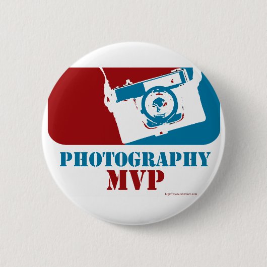 Badge Rond 5 Cm La plupart de photographe précieux (Devant)