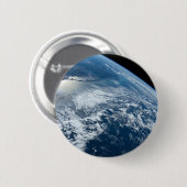 Badge Rond 5 Cm La Pointe Sud Du Brésil Bordant L'Uruguay. (Devant & derrière)