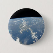 Badge Rond 5 Cm La Poussière Saharienne Frappant Vers L'Ouest Dans (Devant)