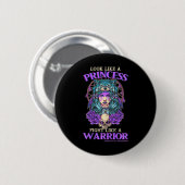 Badge Rond 5 Cm La Princesse De Conscience Se Battre Comme Un Guer (Devant & derrière)