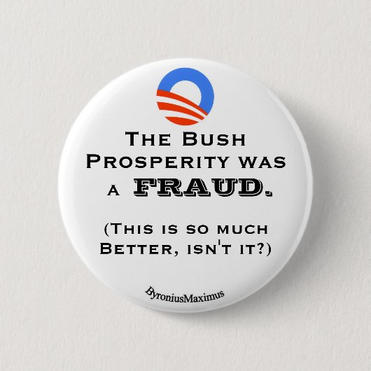 Badge Rond 5 Cm La prospérité de Bush… (Devant)