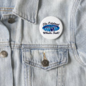 Badge Rond 5 Cm La Queue-Baleine-Originale (En situation)