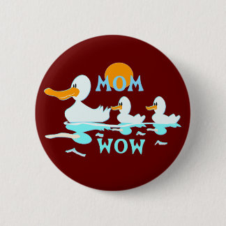 Badge Rond 5 Cm La réflexion de la maman