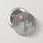 Badge Rond 5 Cm La Reine des neiges (Devant & derrière)