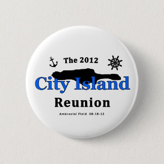 Badge Rond 5 Cm La Réunion 2012 d'île de ville