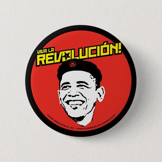 Badge Rond 5 Cm La Revolucion de vivats ! Bouton rond (Devant)