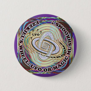Badge Rond 5 Cm La roue classique d'Ezéchiel