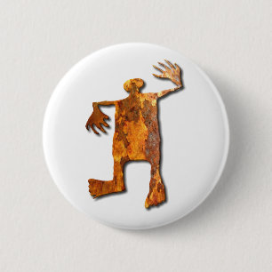 Badge Rond 5 Cm La rouille de Dancing Man