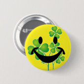 Badge Rond 5 Cm La Saint-Patrick Classer vos idées (Devant & derrière)