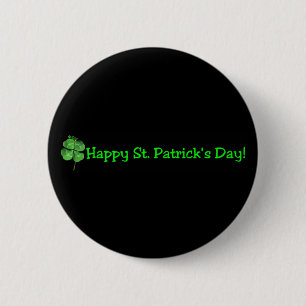 Badge Rond 5 Cm La Saint-Patrick - Soyez Irlandais !