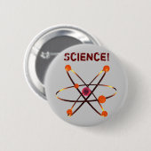 Badge Rond 5 Cm La Science ! (Devant & derrière)