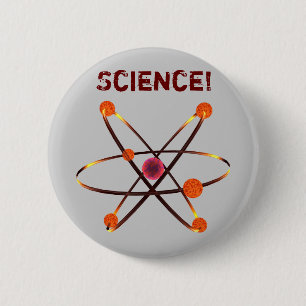 Badge Rond 5 Cm La Science !