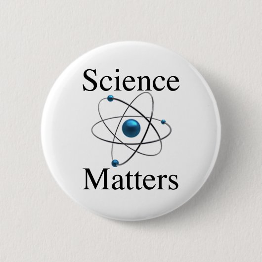 Badge Rond 5 Cm La science, ça compte (Devant)