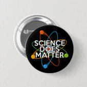 BADGE ROND 5 CM LA SCIENCE COMPTE (Devant & derrière)