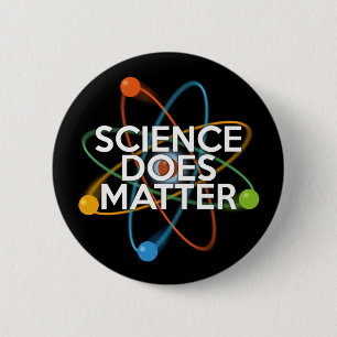 BADGE ROND 5 CM LA SCIENCE EST IMPORTANTE