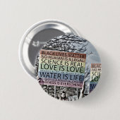 Badge Rond 5 Cm La Science est vraie (Devant & derrière)