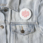 Badge Rond 5 Cm La SCIENCE et magie (En situation)