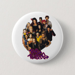 Badge Rond 5 Cm La série de tribu tir de 2 groupes