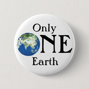 Badge Rond 5 Cm La seulement une terre