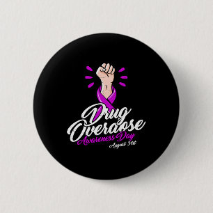 Badge Rond 5 Cm La Surdose Ne Discrimine Pas - Les Accrédités De L