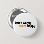 Badge Rond 5 Cm la swimming (Devant & derrière)