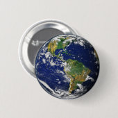 Badge Rond 5 Cm La terre (Devant & derrière)