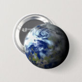 Badge Rond 5 Cm La terre (Devant & derrière)