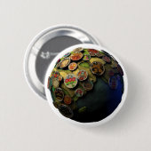 Badge Rond 5 Cm La terre de LBP (Devant & derrière)