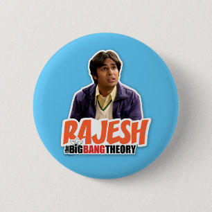 Badge Rond 5 Cm La théorie du Big Bang Rajesh