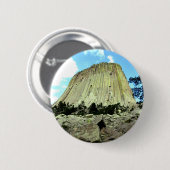 Badge Rond 5 Cm La tour du diable (Devant & derrière)