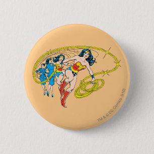 Badge Rond 5 Cm La transformation de la femme des merveilles
