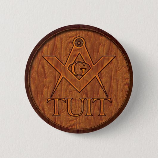 Badge Rond 5 Cm La Tuit ronde des Masons (Devant)