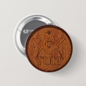 Badge Rond 5 Cm La Tuit ronde des Masons (Devant & derrière)