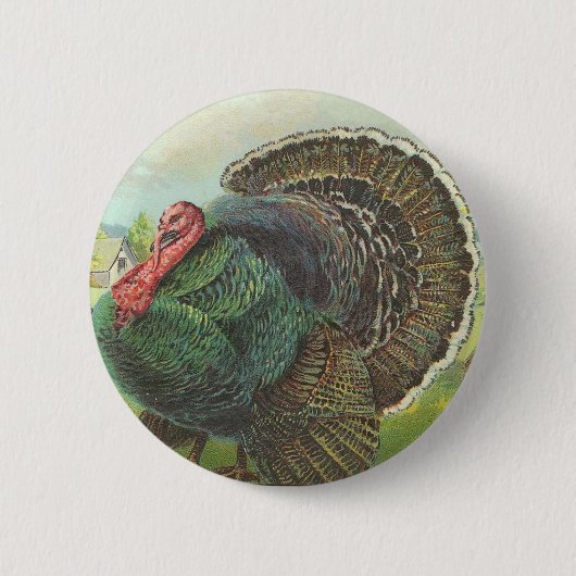 Badge Rond 5 Cm La Turquie (Devant)
