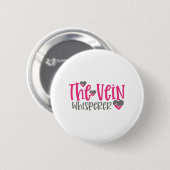 Badge Rond 5 Cm La Vein Whisperer (Devant & derrière)