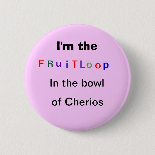 Badge Rond 5 Cm la vie (Devant)
