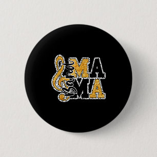 Badge Rond 5 Cm La vie de maman d'un groupe de musique Fête des Mè