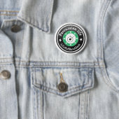 Badge Rond 5 Cm la vie de percussion (En situation)