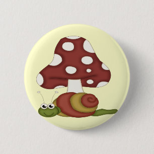 Badge Rond 5 Cm La vie d'escargots