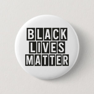 Badge Rond 5 Cm La vie noire importe