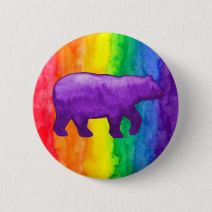 Badge Rond 5 Cm La violette pourpre concernent des boutons de