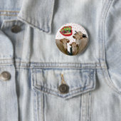 Badge Rond 5 Cm La voix végétale (En situation)