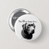 Badge Rond 5 Cm Lab Happy Face (Devant & derrière)