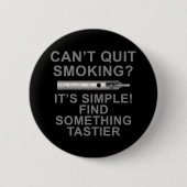 Badge Rond 5 Cm L'abandon est facile (Devant)