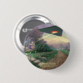 Badge Rond 5 Cm L'abduction de Kinkade, l'abduction du repli… (Devant & derrière)