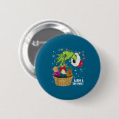 Badge Rond 5 Cm Labor And Delivery Nurse Christmas Lights Snowflak (Devant & derrière)