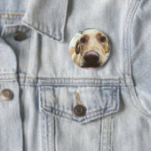 Badge Rond 5 Cm Laboratoire d'or (En situation)