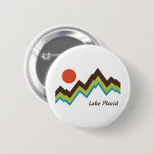 Badge Rond 5 Cm Lac Placid (Devant & derrière)