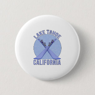 Badge Rond 5 Cm Lac Tahoe, Californie